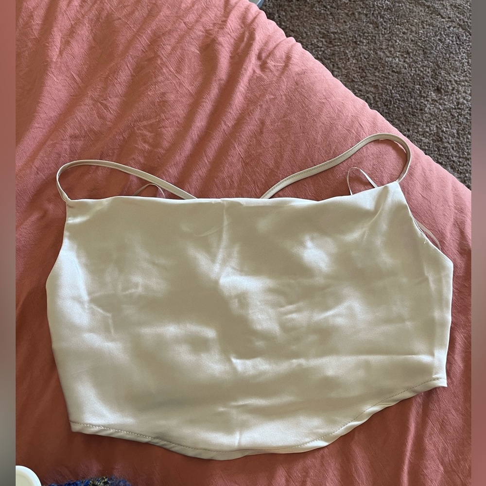 garage tank top cowl neck